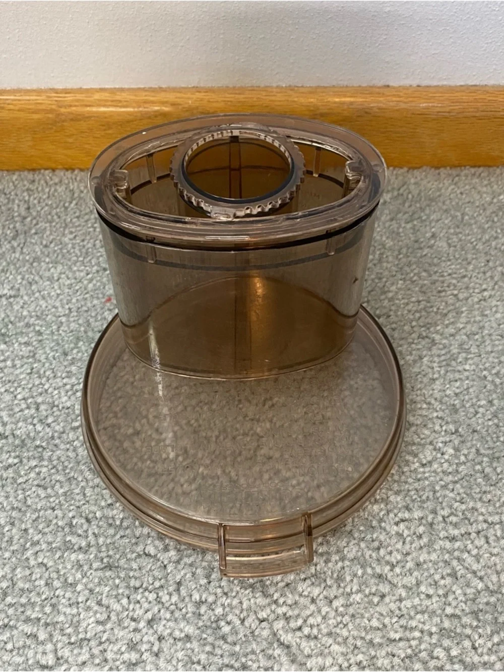 Cuisinart Food Processor Replacement Lid/Cover Assembly Amber CFP-4.5.5A.9‎